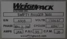Used Weighpack Systems Swifty 3600 Horizontal Pre Made Bags/Pouch Filler and Sealer. Capable of speeds up to 45 bags per minute. Has a bag size range: 3.5