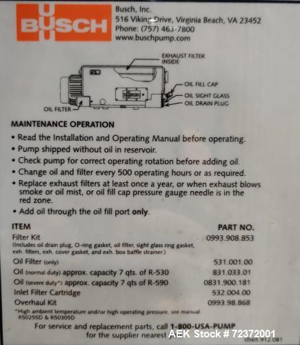 Used- Mahaffy & Harder 805 Sureflow Thermoform, Fill and Seal Vacuum Machine