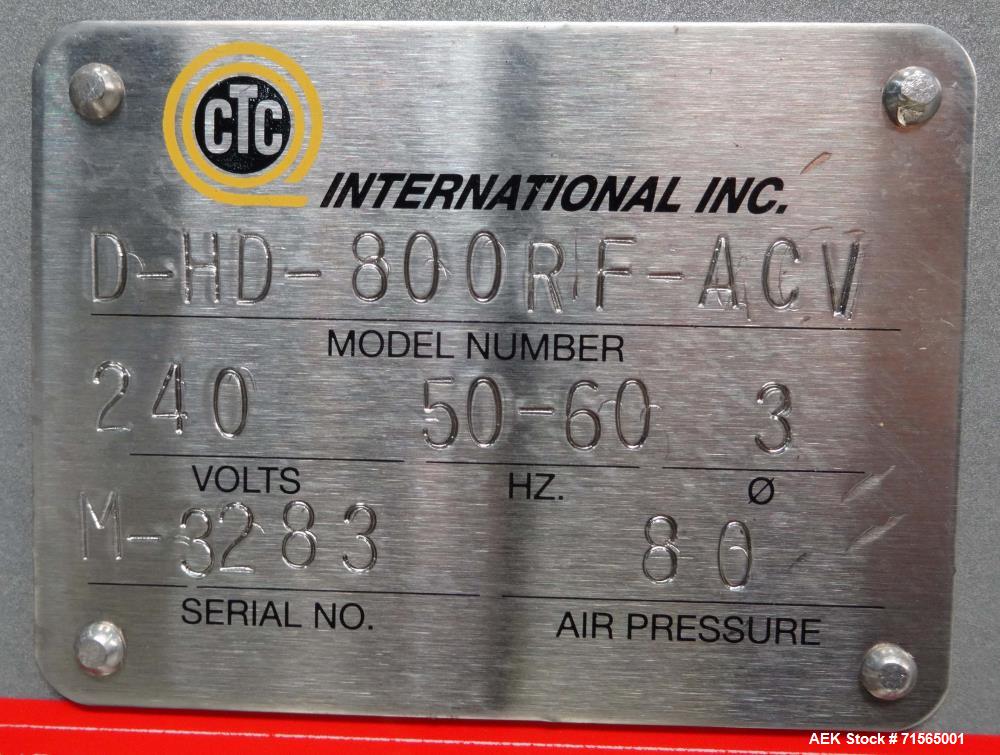Unused- CTC International Model D-HD-800RF-ACV RH Film Feeder