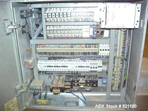 USED: Dixie DP-100 form-fill-seal horizontal single lane packaging machine, stainless steel contact parts.
