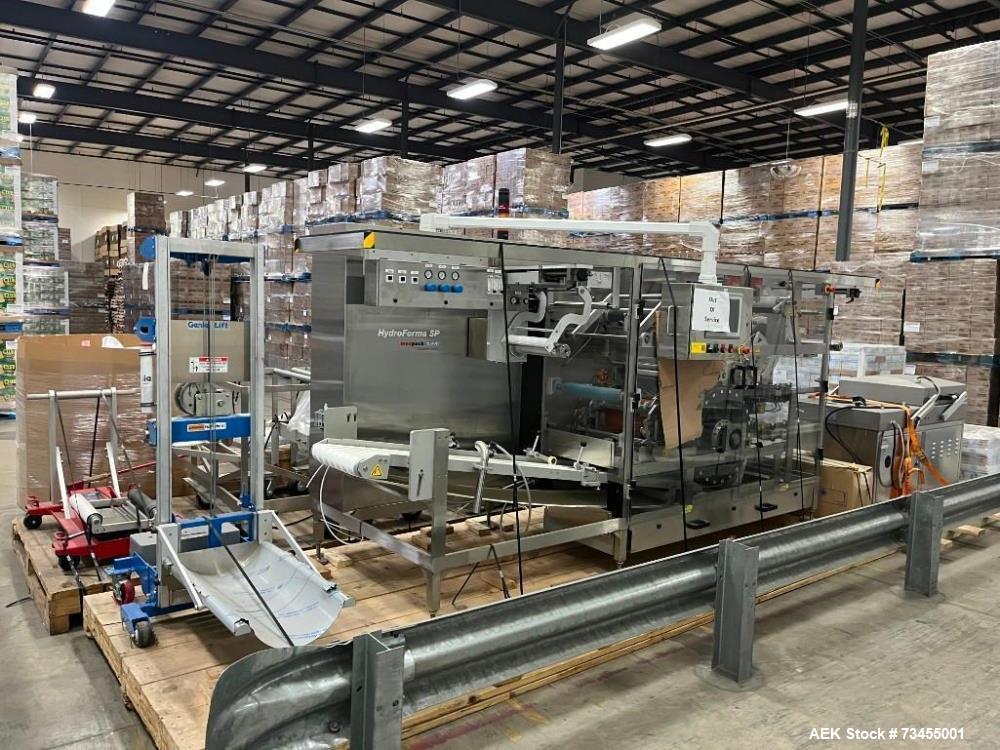 Used Mespack Hydroforma 330 SP Horizontal Thermoformer – 2022 PVA Pod Machine for Water-Soluble Pods