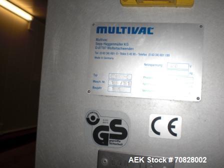 Used Multivac CD 6000 MC Darfresh Vacuum Sealer