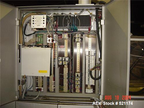 USED: Multivac model CD6000 thermo form-fill-seal machine. Last used in meat application. Built 1990.