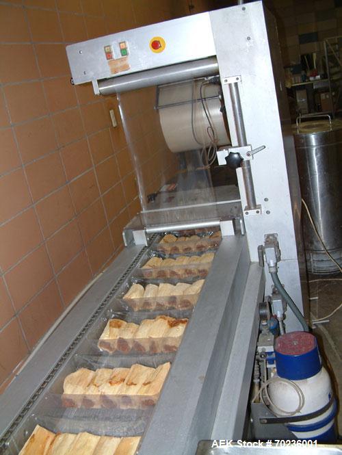 Used Multivac Model M855 Thermoforming Machine. Machine comes with scrap removal system.