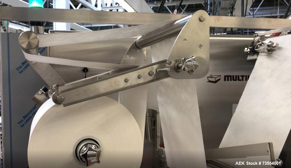 Unused Multivac R 245 Rollstock Packaging Machine – 2021 Medical-Grade