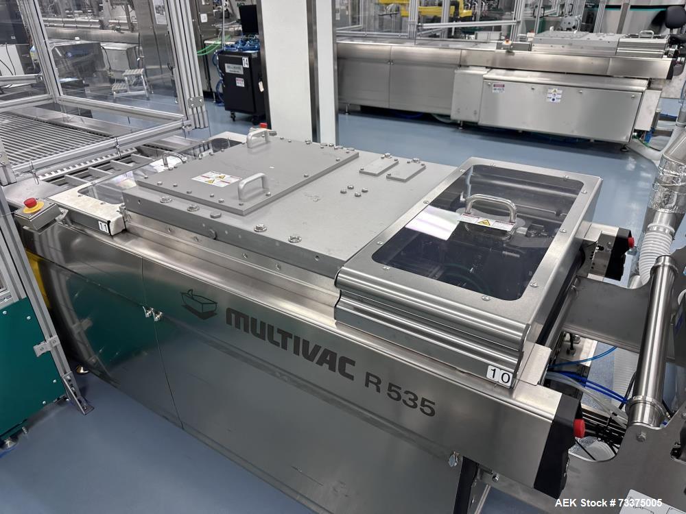 Used Multivac R-535 Multi-Lane Linear Thermoformer – Industrial Packaging Solution