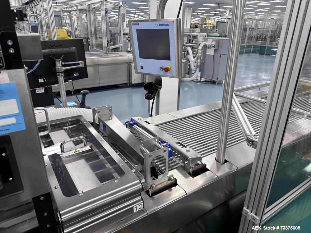 Used Multivac R-535 Multi-Lane Linear Thermoformer – Industrial Packaging Solution