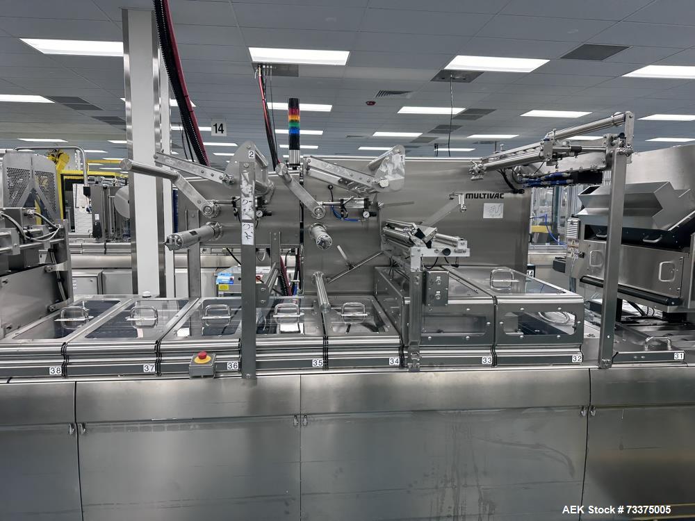 Used Multivac R-535 Multi-Lane Linear Thermoformer – Industrial Packaging Solution