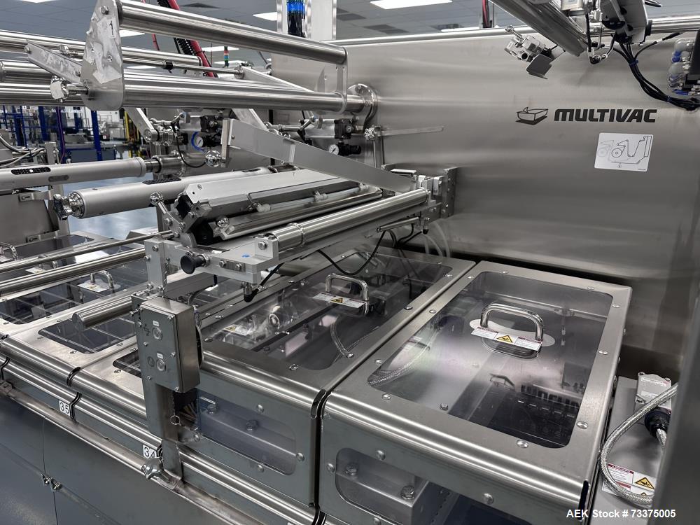 Used Multivac R-535 Multi-Lane Linear Thermoformer – Industrial Packaging Solution