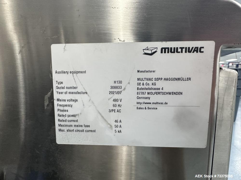 Used Multivac R-535 Multi-Lane Linear Thermoformer – Industrial Packaging Solution