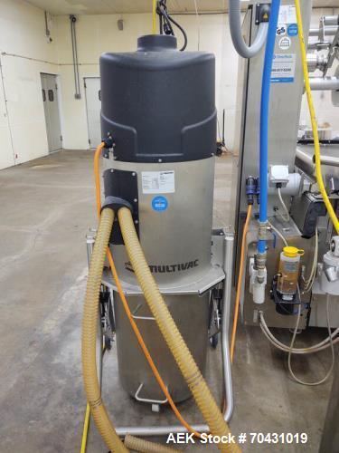 Used Multivac R126 Rollstock Thermoformer – Stainless Steel Vacuum Packaging Machine, Built 2019