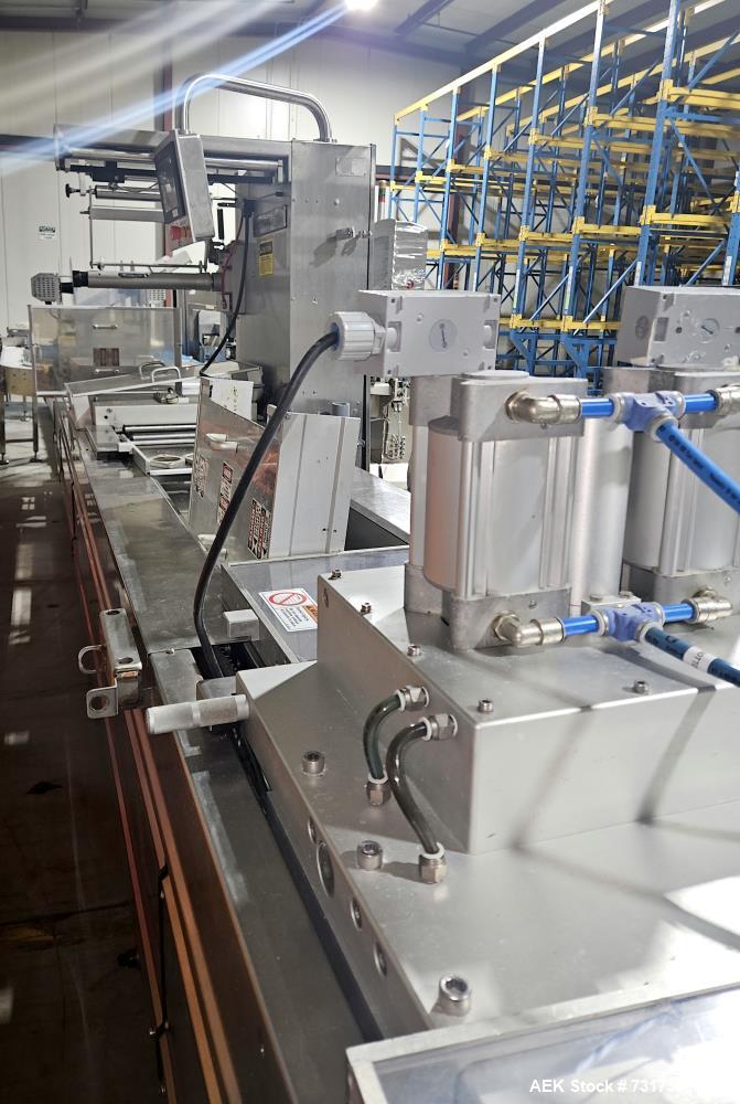 Used Multivac R230 Horizontal Roll Stock Thermoformer – 16.5" Film Width, 130mm Depth