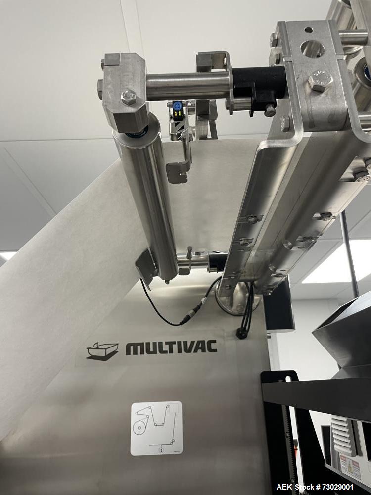 Multivac Model R245 Thermoformer with Fanuc Robotic Loaders for Swab Sticks