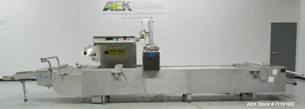 Used- Multivac Model R5200 Roll Stock Thermoform Vacuum Packer