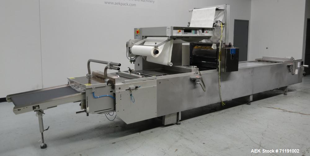 Used Multivac Model R5200 Roll Stock Thermoform Vacuum Packer