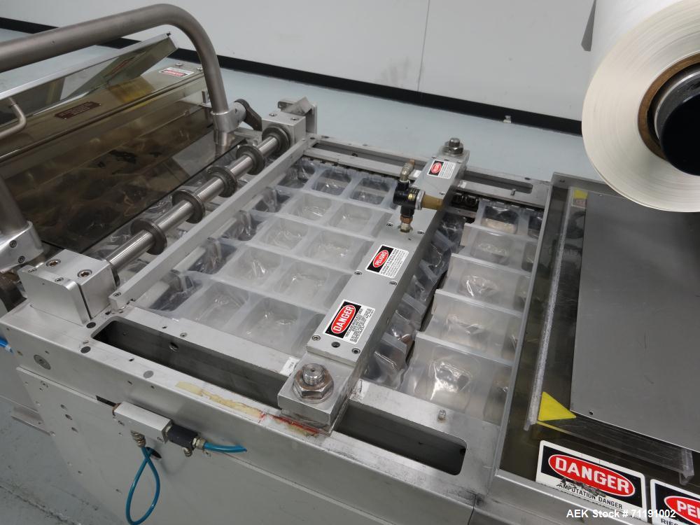 Used- Multivac Model R5200 Roll Stock Thermoform Vacuum Packer