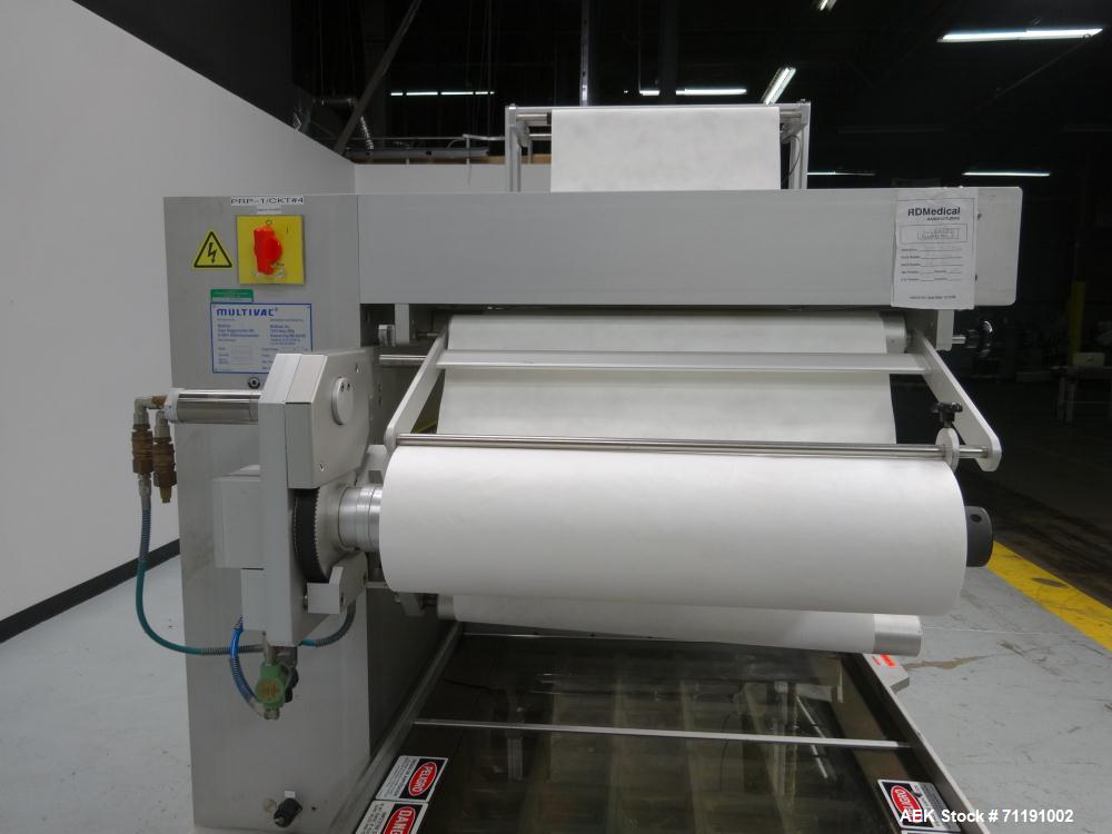 Used Multivac Model R5200 Roll Stock Thermoform Vacuum Packer