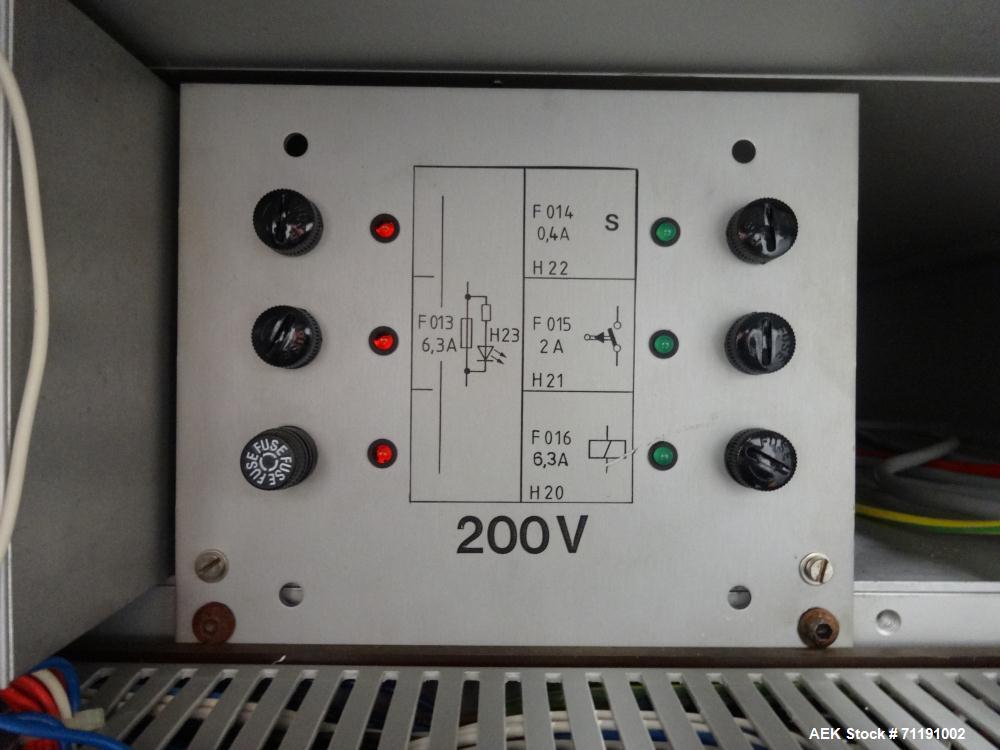 Used- Multivac Model R5200 Roll Stock Thermoform Vacuum Packer