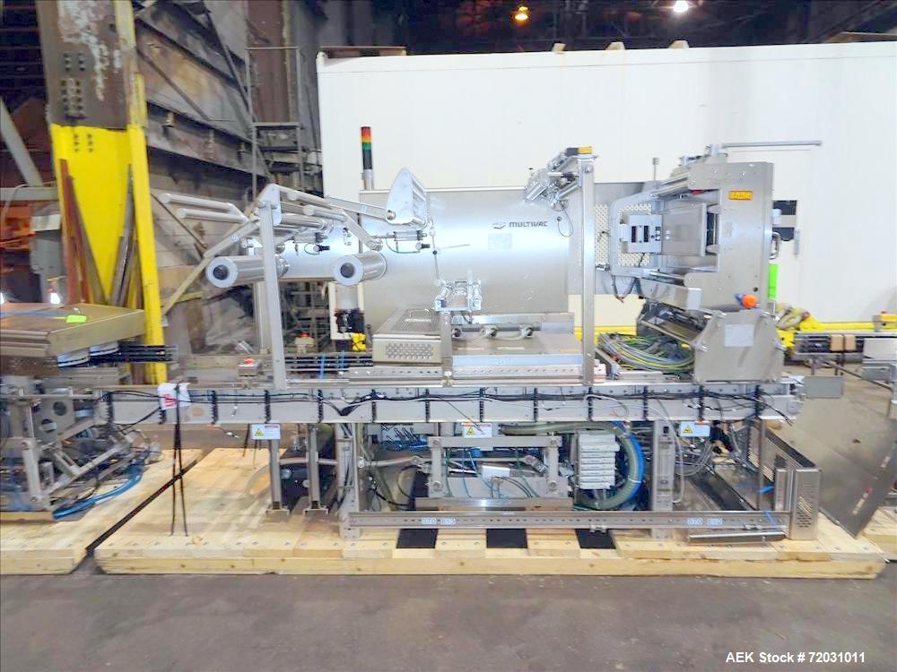 Used Multivac Model R535 Horizontal Form Fill and Seal Thermoformer