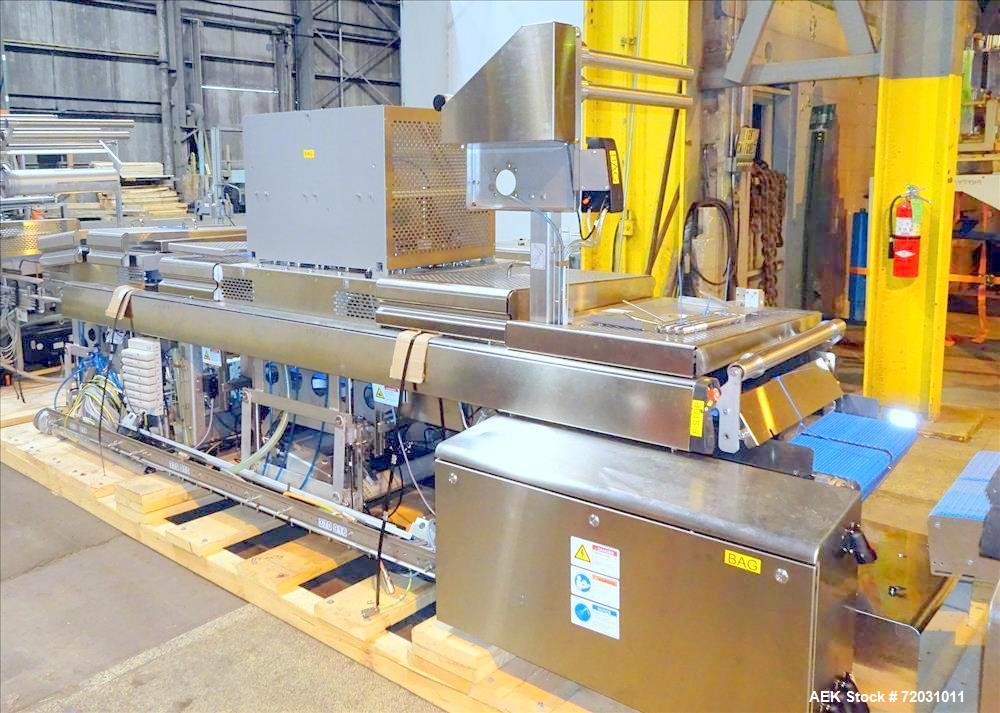 Used- Multivac Model R535 Horizontal Form Fill and Seal Thermoformer