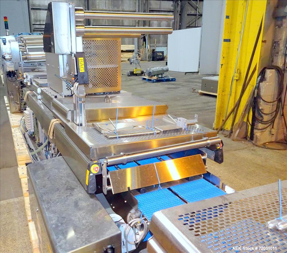 Used Multivac Model R535 Horizontal Form Fill and Seal Thermoformer