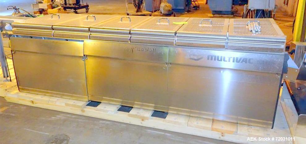 Used- Multivac Model R535 Horizontal Form Fill and Seal Thermoformer