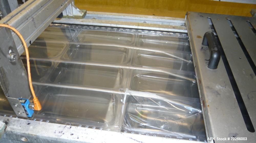 Used Multivac Thermoforming Line. Model R7000. Film width - 20.6” (522 mm). Fully refurbished 2006.