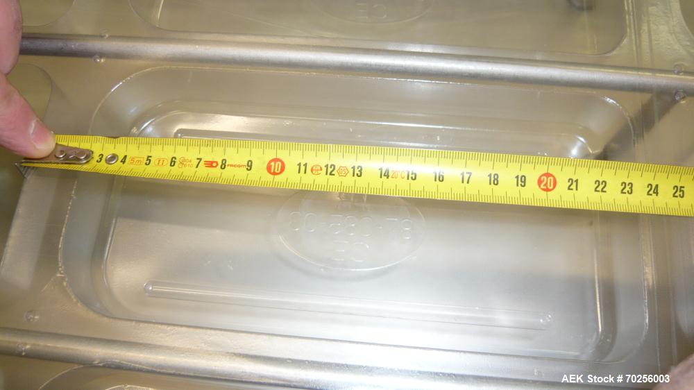 Used Multivac Thermoforming Line. Model R7000. Film width - 20.6” (522 mm). Fully refurbished 2006.