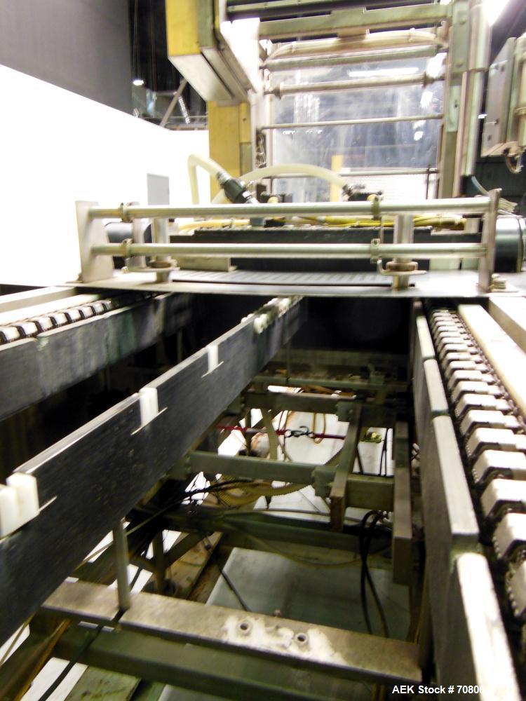 Used RapidPak Model RP-30 Horizontal Form Fill & Seal Thermoformer. Capable of up to 25 cycles per minute, up to 7"(178mm) depth of draw, up to 30"(762mm) index, maximum lift opening 7.5"(190.5mm), m...