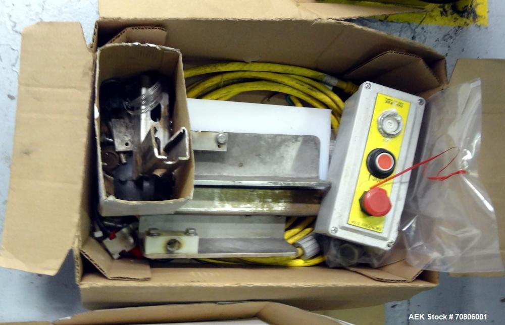 Used RapidPak Model RP-30 Horizontal Form Fill & Seal Thermoformer. Capable of up to 25 cycles per minute, up to 7"(178mm) depth of draw, up to 30"(762mm) index, maximum lift opening 7.5"(190.5mm), m...