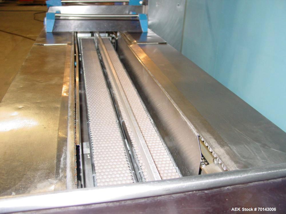 Used Repak Type RE 20/5 2-Lane Stainless Steel Roll STock Deep Draw Thermoformer
