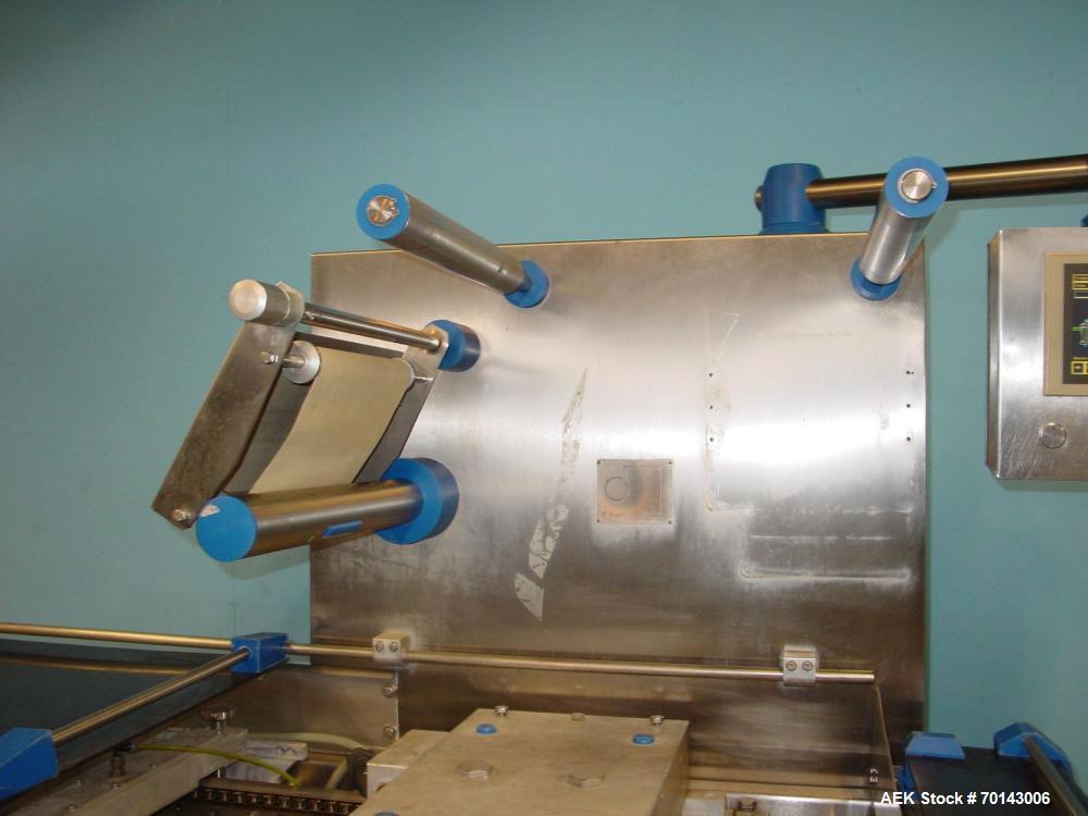 Used Repak Type RE 20/5 2-Lane Stainless Steel Roll STock Deep Draw Thermoformer