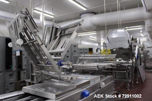 Used Repak RE20 Rollstock Thermoforming Packaging Line – Horizontal Form Fill Seal Machine, 460mm Web