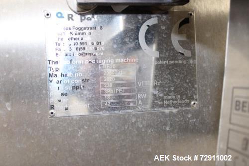 Used Repak RE20 Rollstock Thermoforming Packaging Line – Horizontal Form Fill Seal Machine, 460mm Web