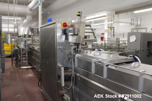 Used Repak RE20 Rollstock Thermoforming Packaging Line – Horizontal Form Fill Seal Machine, 460mm Web