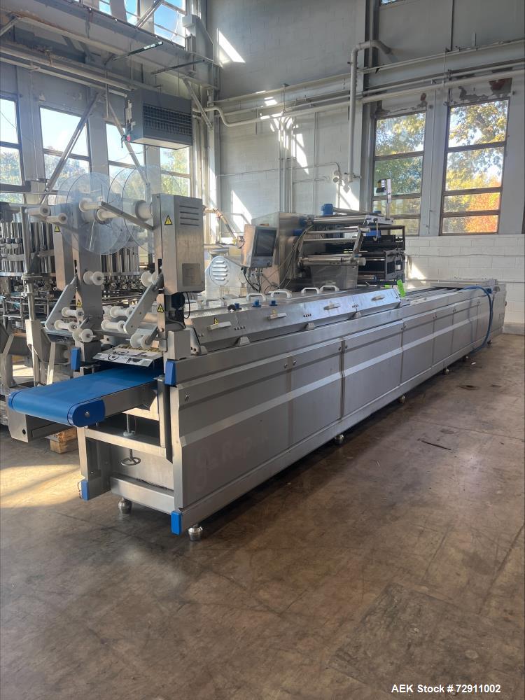 Used Repak RE20 Rollstock Thermoforming Packaging Line – Horizontal Form Fill Seal Machine, 460mm Web
