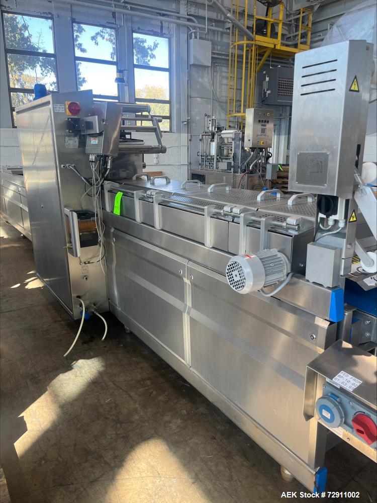 Used Repak RE20 Rollstock Thermoforming Packaging Line – Horizontal Form Fill Seal Machine, 460mm Web