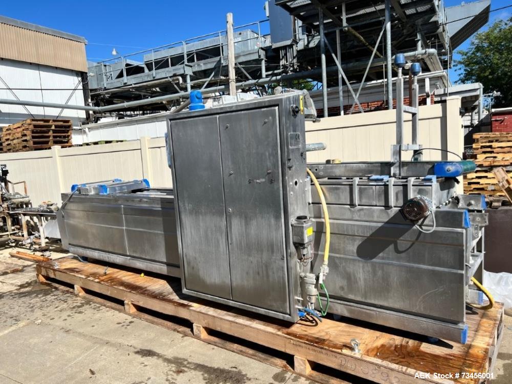 Used Repak RE25 Horizontal Thermoformer – MAP Packager, 15 CPM, 190mm Draw Depth