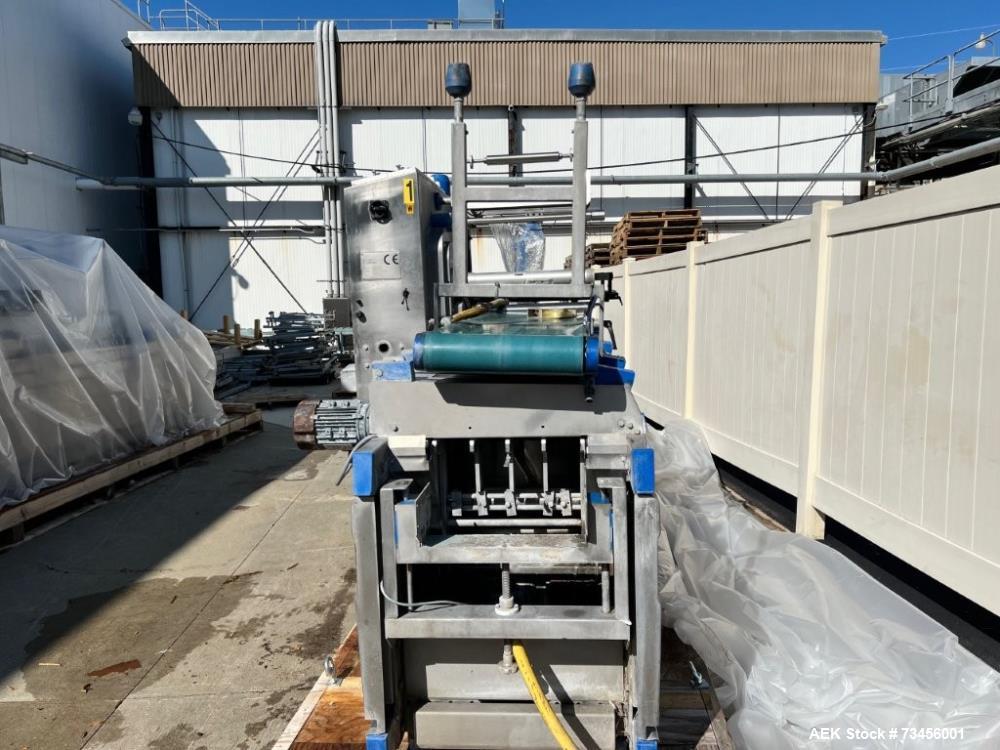 Used Repak RE25 Horizontal Thermoformer – MAP Packager, 15 CPM, 190mm Draw Depth