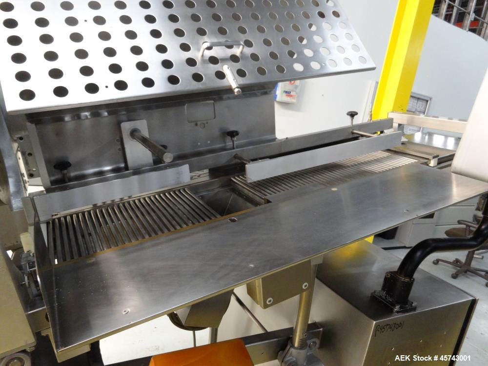 Used Tiromat 3000/460 Sliced Cheese or Meat Packaging and Slicing Line