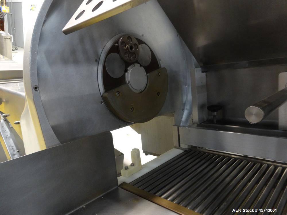 Used Tiromat 3000/460 Sliced Cheese or Meat Packaging and Slicing Line