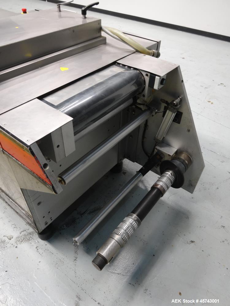 Used Tiromat 3000/460 Sliced Cheese or Meat Packaging and Slicing Line