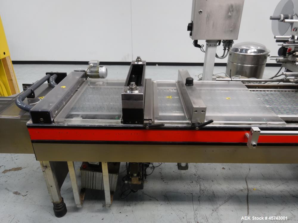 Used Tiromat 3000/460 Sliced Cheese or Meat Packaging and Slicing Line