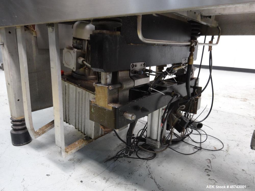 Used Tiromat 3000/460 Sliced Cheese or Meat Packaging and Slicing Line