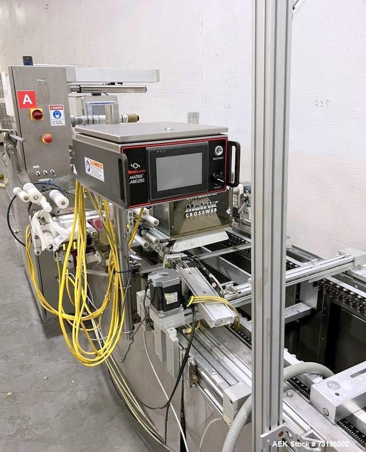 Used Multisource roll stock machine with Busch RAO630 vacuum pump and tooling.