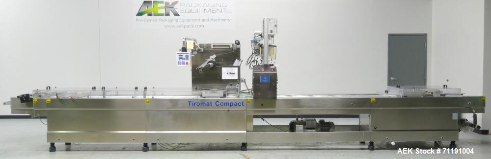 Used- Tiromat Model Compact M360 4.11 Horizontal Thermoformer