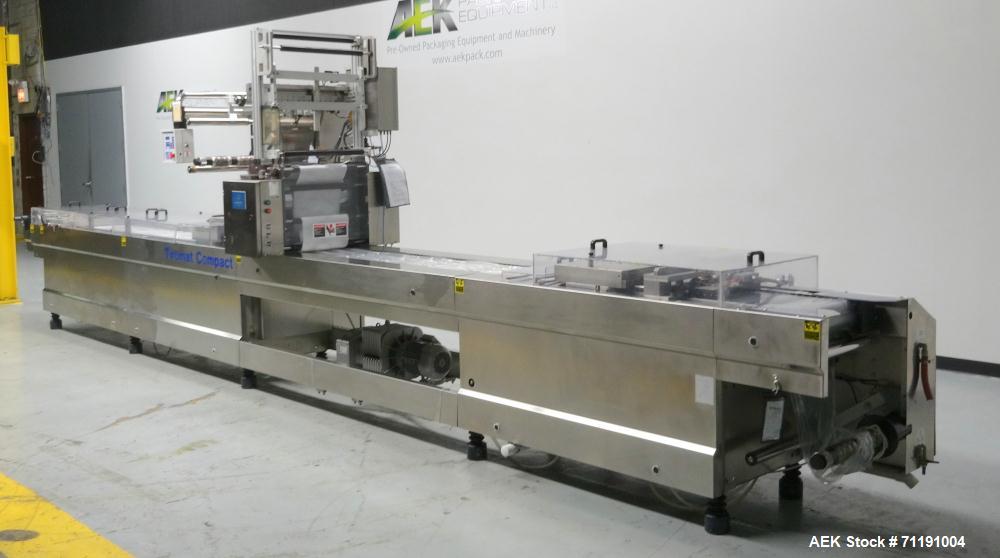 Used- Tiromat Model Compact M360 4.11 Horizontal Thermoformer