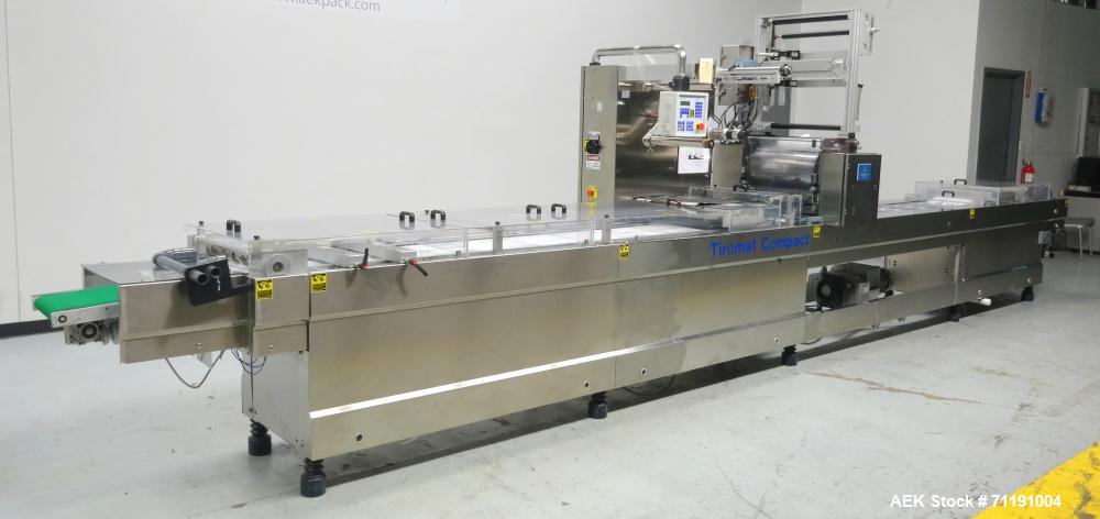 Used- Tiromat Model Compact M360 4.11 Horizontal Thermoformer