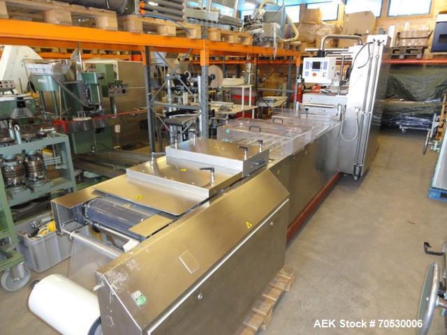 Used Stainless Steel Tiromat Powerpak 660 Horizontal Thermoformer,