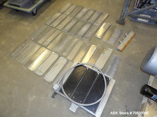 Used Stainless Steel Tiromat Powerpak 660 Horizontal Thermoformer,